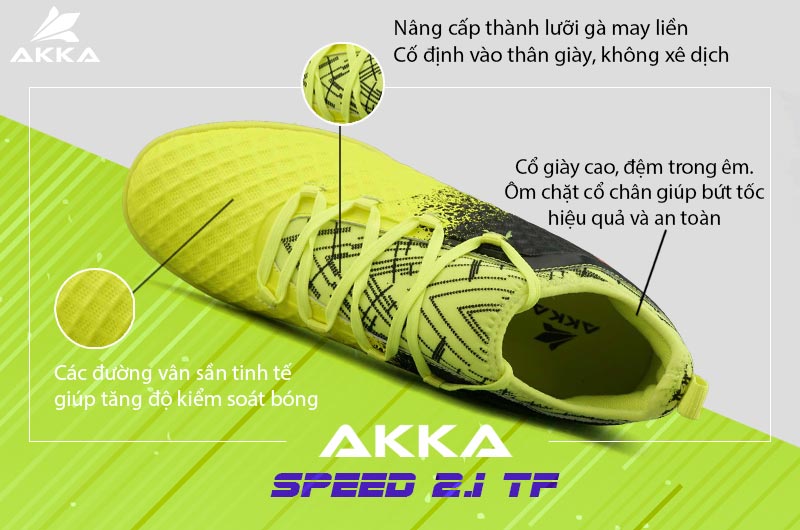 Giày Akka Speed 2.1 TF