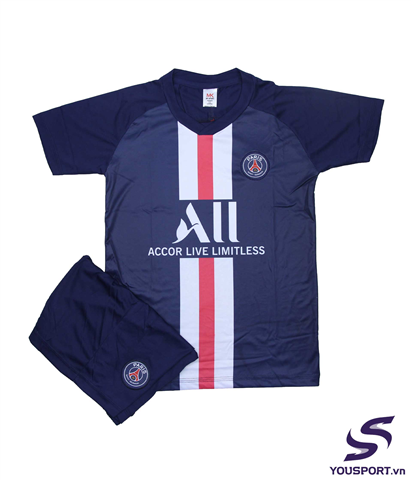 Quần Áo Trẻ Em PSG Xanh Đen