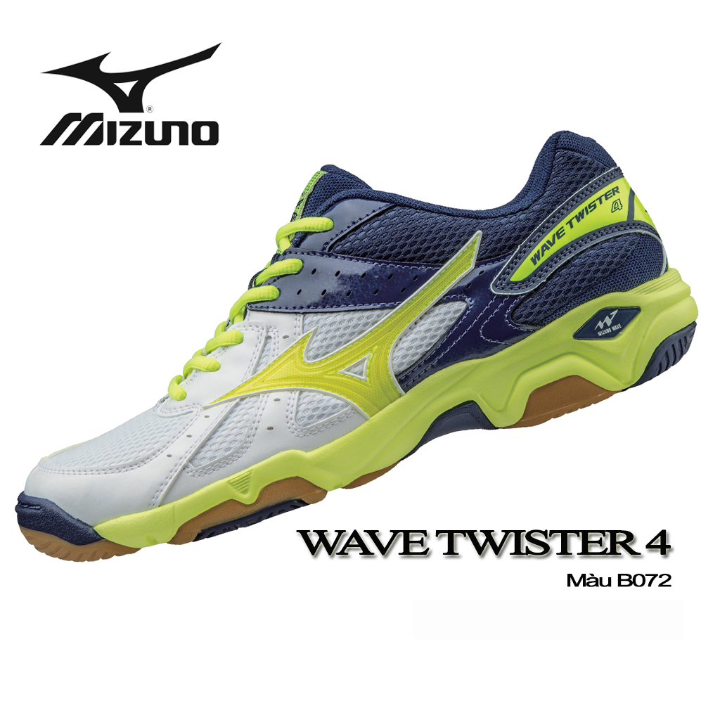 Ellendig Slot plus Mizuno Wave Twister 4 - Squash Source